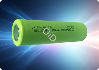 500 Cycles 3.6 V 21700 Battery 5500mAh 30A Battery High Capacity