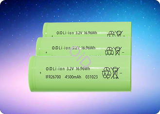 13.5A 26700 Battery 3.2V 4500mAh Battery 1500 Cycles IFR26700N45A