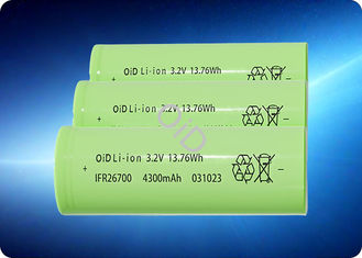 12.9A 3.2V 4300mAh Battery 26700 Electric Motorcycle Battery 1500 Cycles