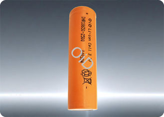 High Energy Density 18650 30A Battery 3.6V 2500mAh Rechargeable Battery