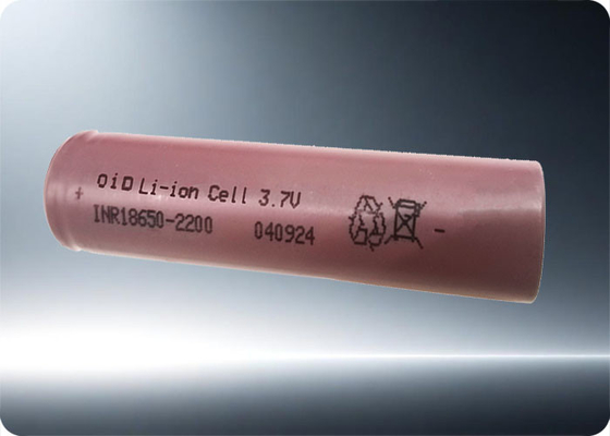 18650 2200mAh 20A Rechargeable Lithium Ion Battery 3.7V