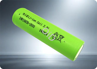 20A 18650 Lithium Ion Battery Lightweight 3.7 V 2000mAh Rechargeable Battery