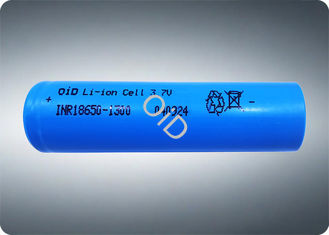 20A 3.7 V 18650 Rechargeable Battery 300 Cycles 1300mAh Lithium Battery