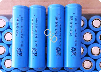 20A 3.7 V 18650 Rechargeable Battery 300 Cycles 1300mAh Lithium Battery