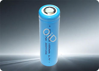 Customized 14500 3.7 V Battery Rechargeable 1000mAh Lithium Ion Battery 1C Charge 3C Discharge
