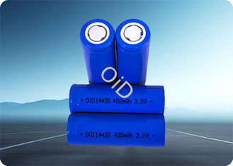 14430 400mah Rechargeable Battery LiFePO4 1200ma Battery 2000 Cycles Long Lifespan
