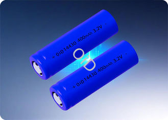14430 400mah Rechargeable Battery LiFePO4 1200ma Battery 2000 Cycles Long Lifespan
