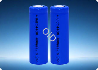 14430 400mah Rechargeable Battery LiFePO4 1200ma Battery 2000 Cycles Long Lifespan