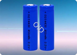 Compact 14400 Battery Long Cycle Life 450mAh Lithium Battery 1.4A Discharge 2000+ Cycles
