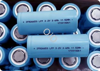 10.8A 26650 LiFePo4 Battery 3600mAh 3.2 Volt Rechargeable Battery 2000+ Cycles