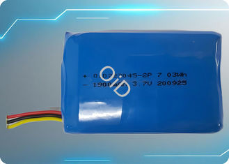 OiD723045C-2P-1980 3.7V 1980mAh 2C Discharge 300 Cycles Lithium Polymer Battery