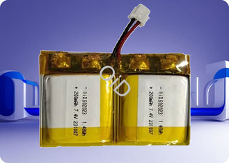 1.5C Lithium Ion Battery 7.4V 230 Mah Battery 300 Cycles OiD502023-2S-230