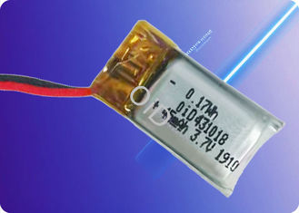 OiD431018-47 3.7V 47mAh 1.0C Discharge 500 Cycles Lithium Polymer Battery