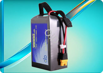 High Performance Drone Lipo Battery 30000mAh 44.4 V Lipo Battery 150A Peak Discharge