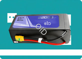 150 Cycles Drone Battery 22.2V 22000mAh Battery 90A Peak Discharge
