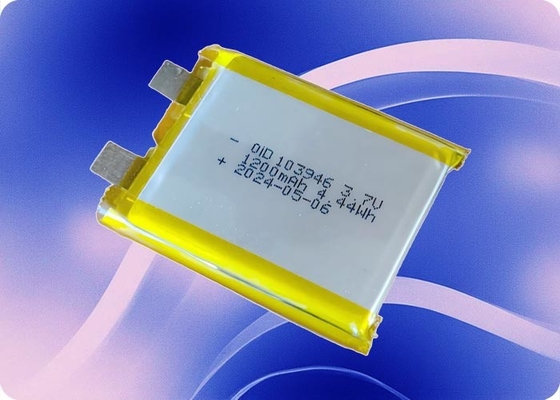 3.7V 1220mAh Explosion Proof Lithium Battery 0.5C Discharge