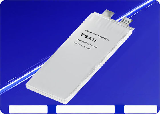 29Ah Solid State Battery 3.67V 1000 Cycles 3C Discharge