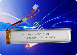 OiD571885N1060 3.7V 1060mAh 1C Discharge 300 Cycles