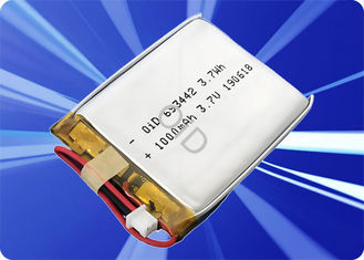500 Cycles Lithium Ion Battery 3.7V 1050mah Lithium Battery 1C For Air Quality Monitor