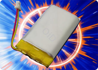 OiD702339N650 3.7V 650mAh 1C Discharge 300 Cycles Robot Li-ion Battery