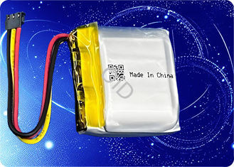 3.7V 370mah Lithium Battery Pet Li Ion Battery 1C Discharge 500 Cycles