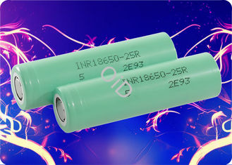 Electric Tool 18650 Battery 20A 3.6V 2500mAh Li Ion Battery 500 Cycles
