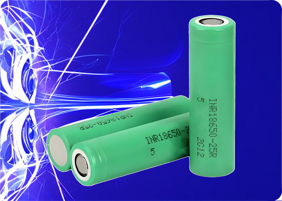 18650 Battery 2500mAh 20A High Discharge Li-Ion for Electric Tools