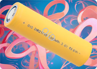 40A 3.6 V 5000mAh Battery High Rate 21700 Li Ion Battery Customized 500 Cycles