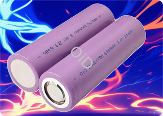 21700 3.6 Volt Lithium Battery Customized 6000mAh Li Ion Battery 60A Discharge 500 Cycle