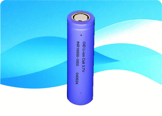 18650 1500mAh 20A Rechargeable Lithium Ion Battery 3.7V