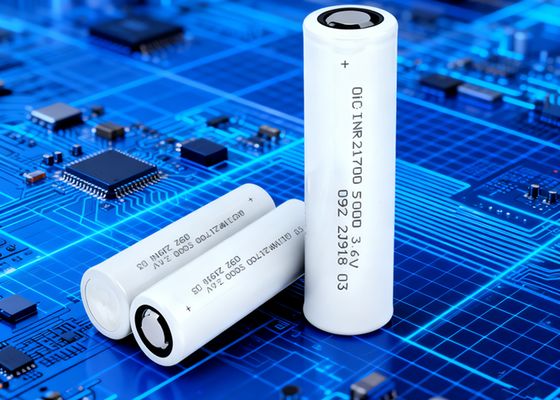 3.6V 5000mAh 21700 Lithium-Ion Cell with NCM/NMC Cathode and Low Temperature Performance for Industrial Applications