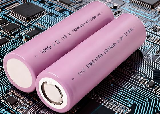 21700 Lithium-ion Battery Cell - 6000mAh, 3.6V, High-Drain Rechargeable Cell