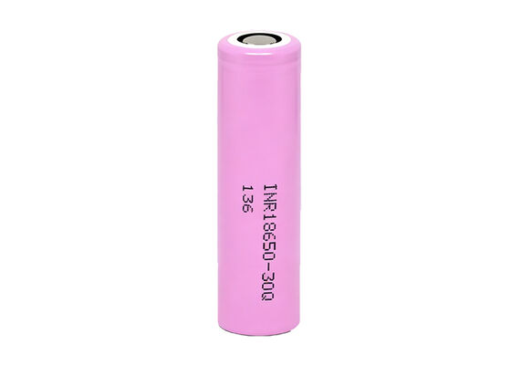 INR18650Q30SS 18650 Li-Ion Battery Cell with 2950mAh Capacity 15A Continuous Discharge and Fast 1C Charging