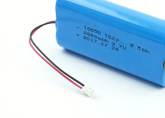 OID18650JH-1S2P 3.7V 2860mAh Lithium-Ion Battery Pack with DW01B-G Protection for High Stability & Safety