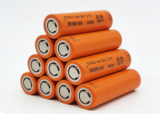 INR18650N26A20 18650 Battery 3.7V 2600mAh with 20A Continuous Discharge and NMC/NCA Cathode for Industrial Devices