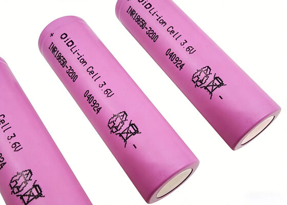 INR18650N32A10 3.6V 3200mAh 10A Continuous Discharge 18650 Lithium-Ion Battery with High Energy Density
