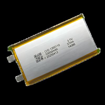 Semi-Solid Lithium-ion Cell 3.7V 10000mAh Drone Battery Pack with 600+ Cycles and 1C Charge/Discharge