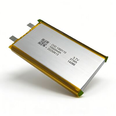 Semi-Solid Lithium Ion Pouch Cell with 10,000 mAh Capacity and 3.7V Nominal Voltage for Drone Batteries