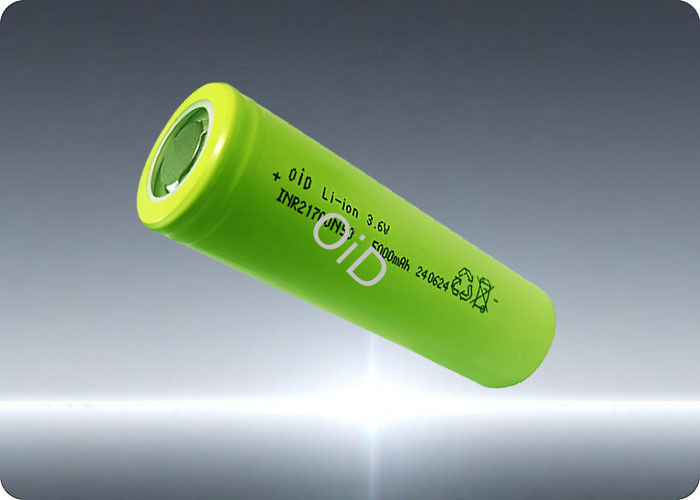 3.6V 5000mAh 21700 Battery Customized NMC Li Ion Battery 500 Cycles