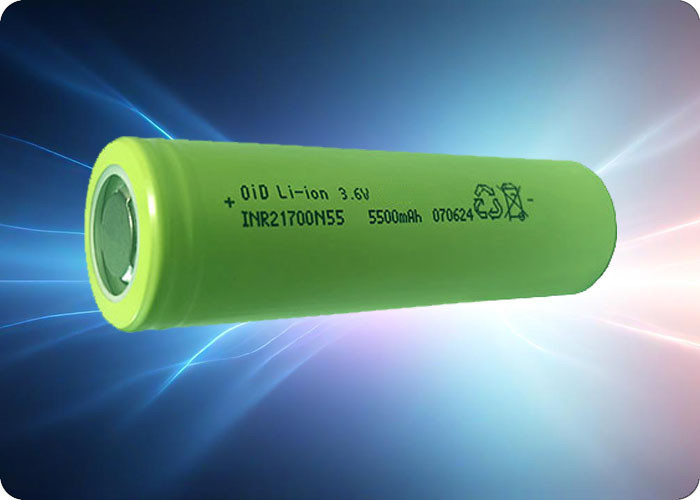 3.6V 21700 Battery 5500mAh 30A High Capacity 500 Cycles