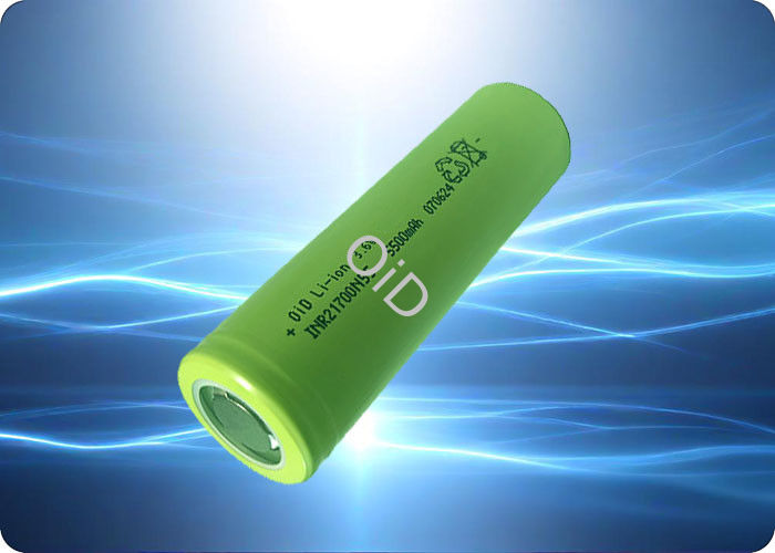 500 Cycles 3.6 V 21700 Battery 5500mAh 30A Battery High Capacity