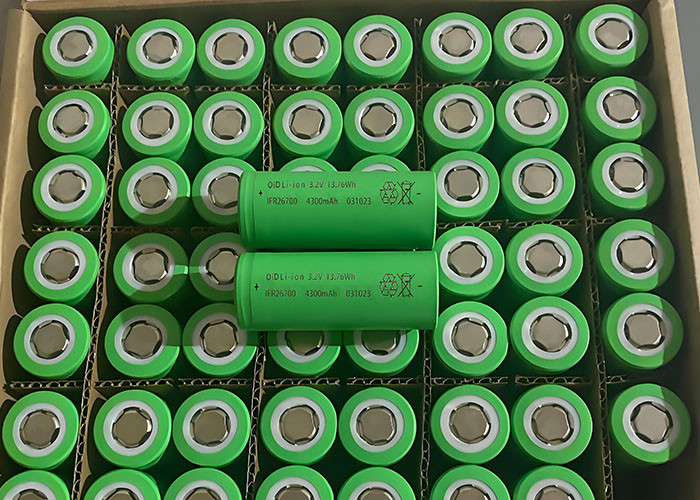 4300mAh 26700 LFP Battery 12.9A Discharge 1500 Cycles
