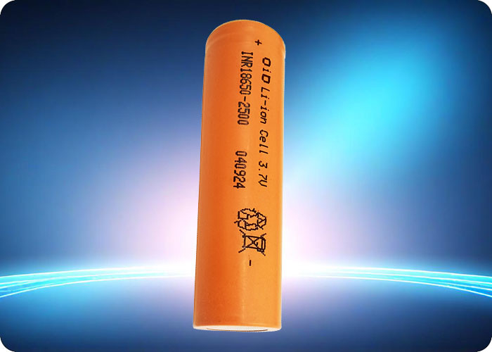 3.7V 2500mAh 18650 Battery NCA 500 Cycles -40°C to 60°C