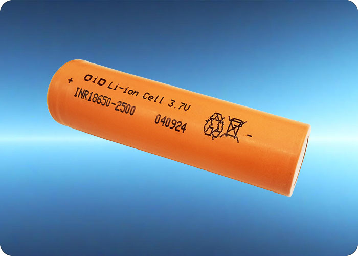 3.7V 2500mAh 18650 Battery NCA 500 Cycles -40°C to 60°C