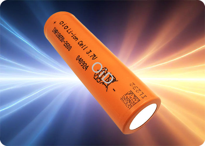 NCA 18650 Battery 300 Cycles 3.7V 2600mAh Rechargeable Battery