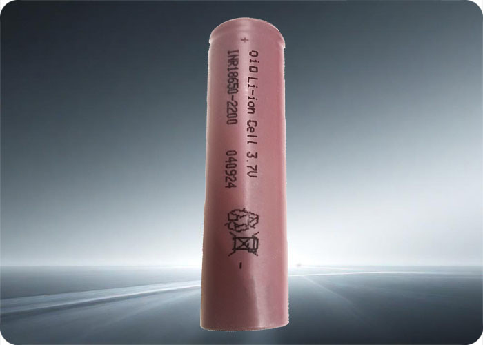 18650 2200mAh 20A Rechargeable Lithium Ion Battery 3.7V