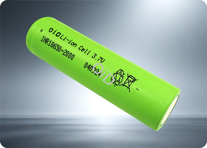 20A 18650 Lithium Ion Battery Lightweight 3.7 V 2000mAh Rechargeable Battery