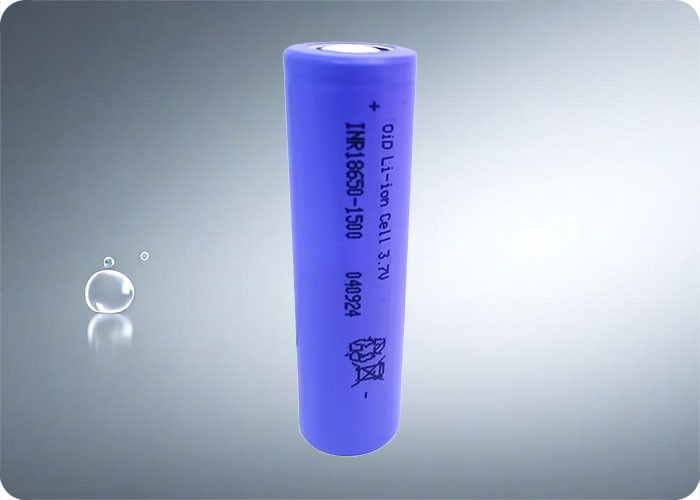 18650 1500mAh 20A Rechargeable Battery 3.7V 500 Cycles