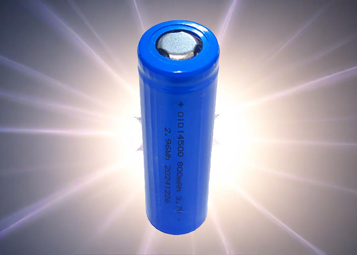 14500 3.7V 800mAh Rechargeable Lithium Battery with 10C Discharge