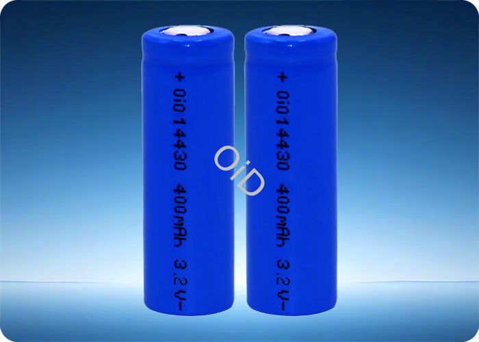 14430 400mah Rechargeable Battery LiFePO4 1200ma Battery 2000 Cycles Long Lifespan